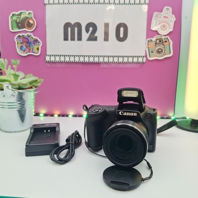 Canon PowerShot SX430 IS 20.0 MP Digital SLR Camera + NEW Battery & Charger bmay