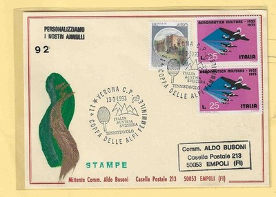 MARCOFILIA ITALY - TABLE TENNIS 11th Women's Alpine Cup - VERONA 13/3/93