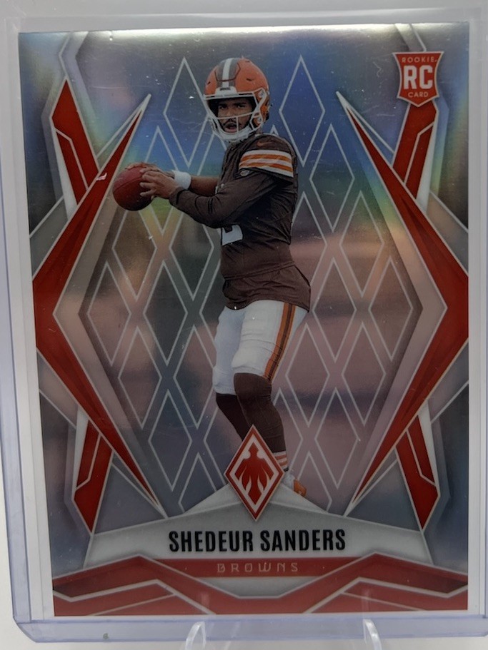 2025 Panini Phoenix - Rookies Shedeur Sanders #154 Silver Prizm RC Browns QB