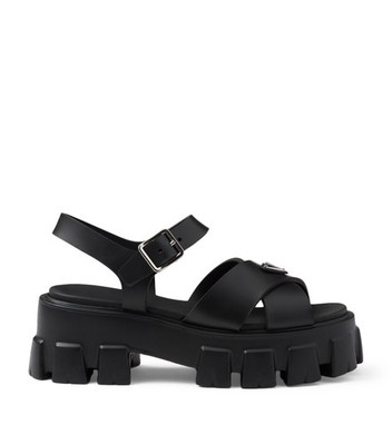 Prada Gummi Monolith Sandalen 55 000000000007640672 129007545