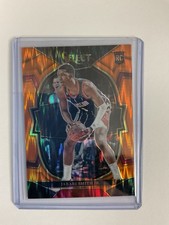 2022-23 Panini Select - Concourse Jabari Smith Jr. #69 Orange Flash Prizm (RC)