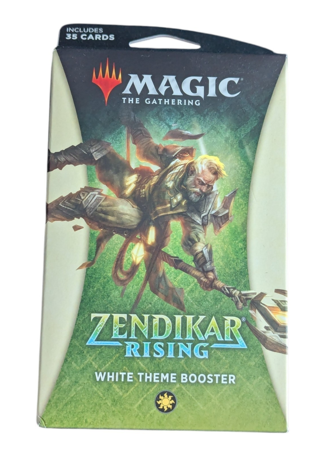 Magic The Gathering Zendikar Rising White Theme Booster Pack MTG