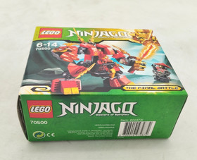 LEGO 70500 Kai's Fire Mech Original Box Complete Ninjago Figures RARE 2521 2507
