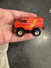 Vintage Stomper 4x4 Chevy Van Red Yellow Stripe