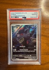 Pokemon SV Shrouded Fable Zorua 075/064 Illustration Rare Holo PSA 10 EN