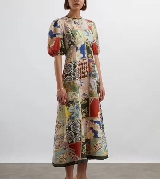 Alemais Bianca Midi Dress $590 Size US 6 | eBay