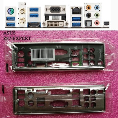 Original For Asus Z87-EXPERT Shield IO I/O Rear Baffle Backplate Motherboard