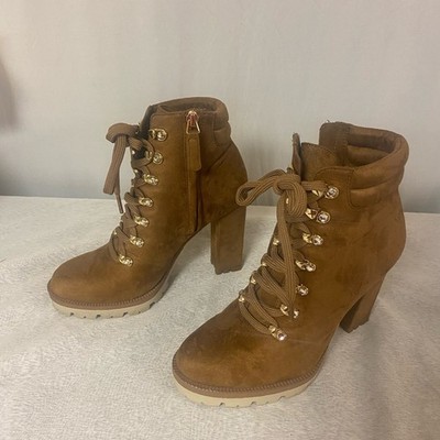 JLO Tan Hannahlee Bootie Size 7