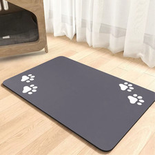Simple Absorbent Pet Feeding Pad Dirt Resistance Diatom Mud Cat Dog Sleeping Mat