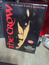 Crow, The 3 Movie Collection DVD, 2001, 3-Disc Set Scracted As Is Not Tested