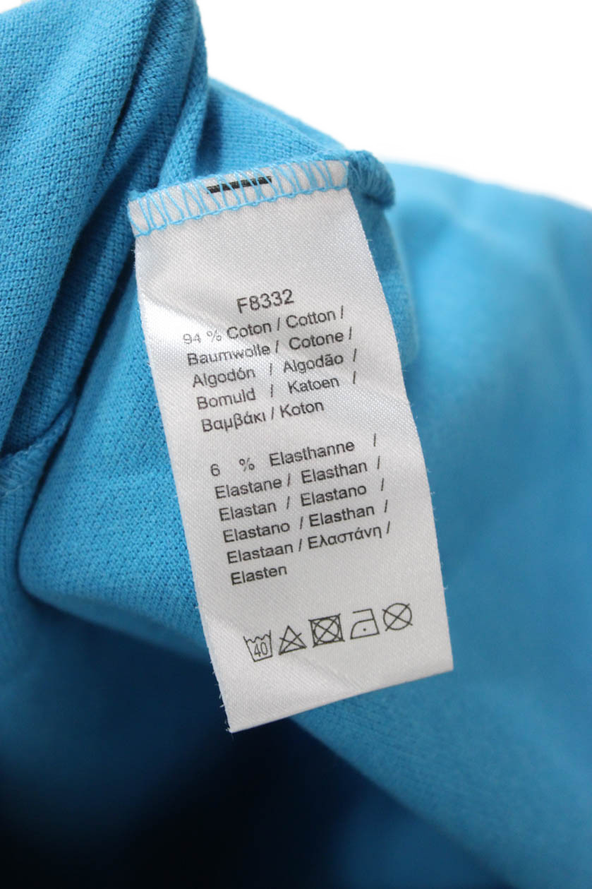 Lacoste Womens Basic Polo Blue Collared Sleeveles… - image 5