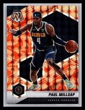 2020-21 Panini Mosaic #42 Paul Millsap Mosaic Reactive Orange