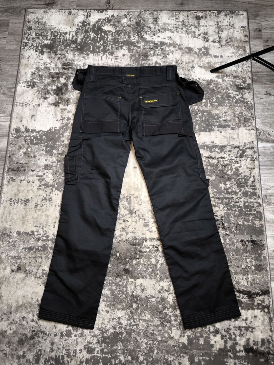 Pantalon Dunlop On Site – Beige, W34 L32, Neuf Avec étiquettes