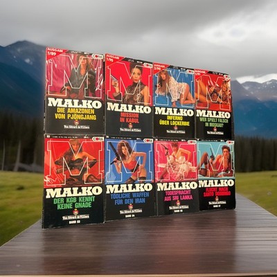 Malko Cora Set 83-85- 88, 92,93,96 : Pjöngjang + Lockerbie + KGB   de Villiers