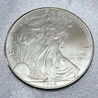 1996 1oz .999 fine silver American Silver Eagle ASE KEY date [J8]