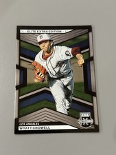2023 Panini Elite Extra Edition Wyatt Crowell Los Angeles Dodgers #74