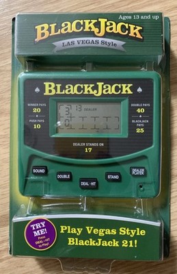 **NEW** Handheld Electronic BlackJack Game - Las Vegas Style, Model CB1001