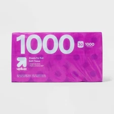 1000ct Septic Safe 1-Ply Toilet Paper - up&up™