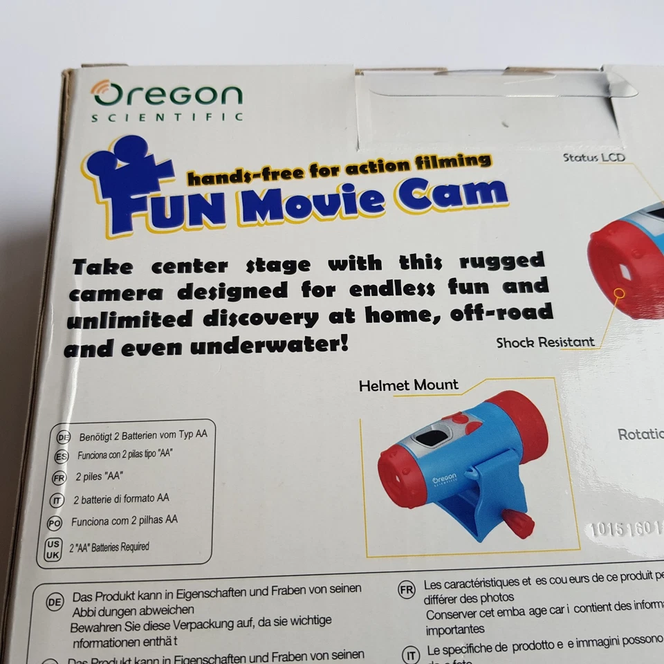 Oregon Scientific Fun Movie Cam Waterproof Kids Video Camera Camcorder Ray Gun - Image 4 of 4