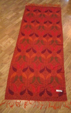 PASHMINA Shawl 55 Pashmina 45 Silk 37.0" x 27.25" Multi-Colored Fringe