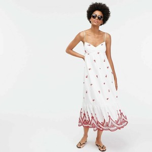 embroidered beach dress