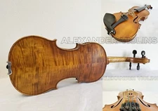 ADVANCED 4/4 SIZE VIOLIN, Alphayue  Strings + Despiau Bridge +Case +Bow +Rosin