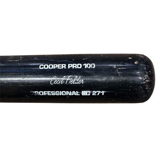 Cecil Fielder Game Used 1990s Cooper Baseball Bat PSA/DNA Graded Detroit Tigers - Picture 5 of 11