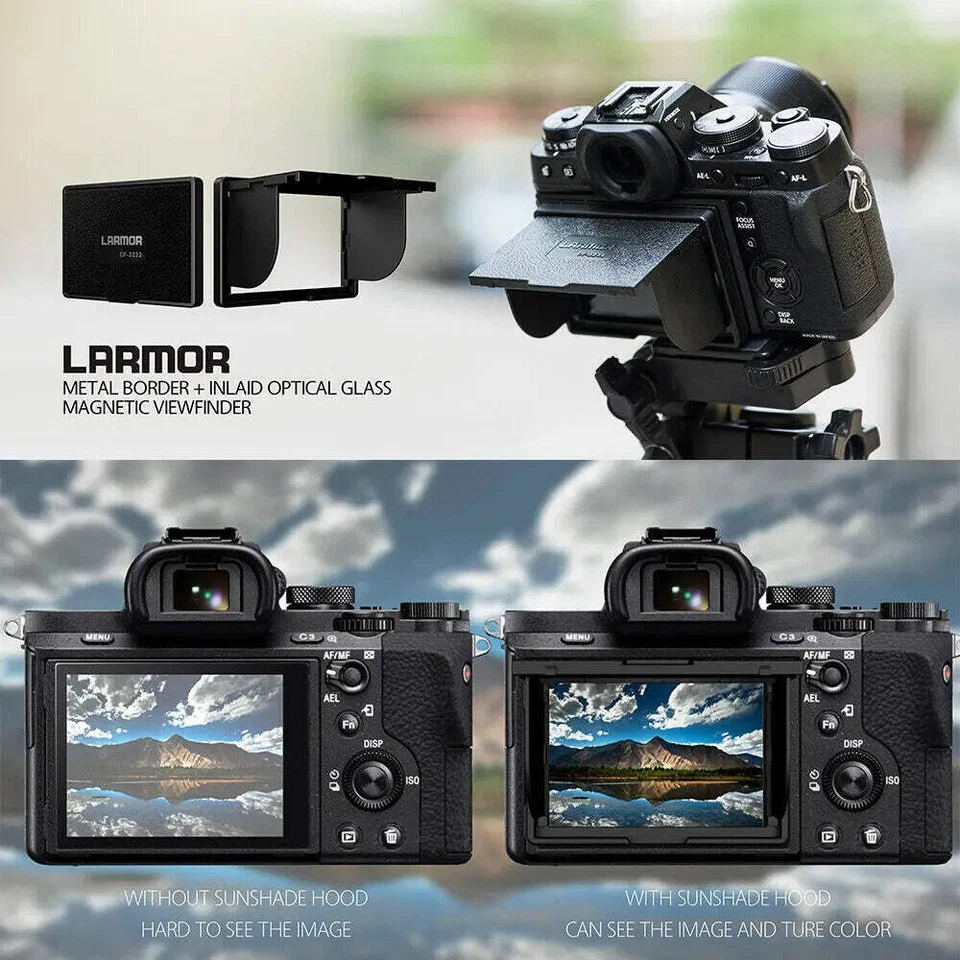 GGS LARMOR 5thGEN Self-Adhesive Optical Glass LCD Screen Protector with Magnetic - Image 3 of 4