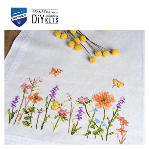 Diy Needlepoint Mixed Embroidery "Pn-0199508" Embroidery Kit Printed Сanvas - Picture 3 of 5