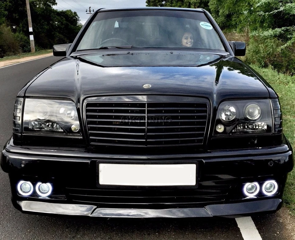 Cenefa de alerón de parachoques delantero completo Gen 3 (se adapta a todos los Mercedes Benz W124 AMG) Foto 4 de 4