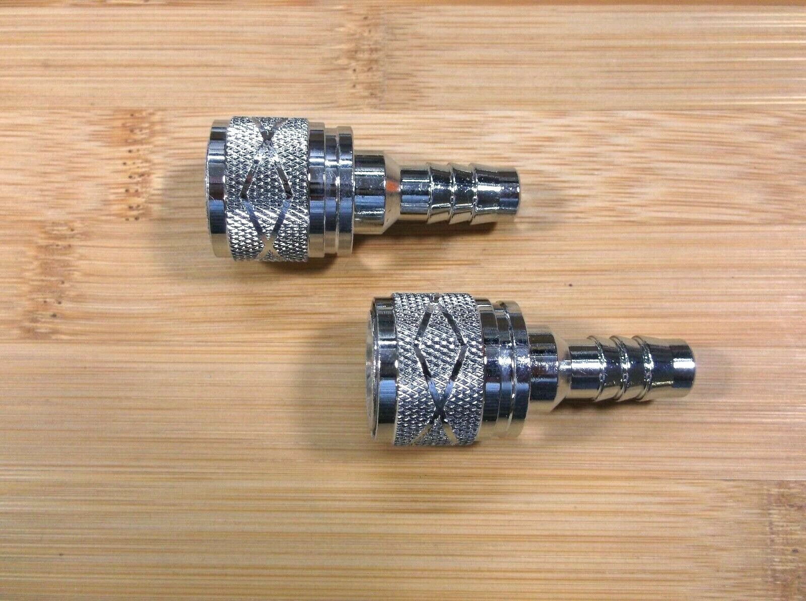 Two 3/8" Suzuki Outboard Motor Fuel Connectors eBay