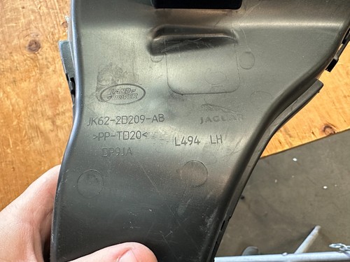 18-22 Land Rover Range Rover Sport Front Left Brake Caliper Cooling Air Duct OEM - Picture 5 of 5