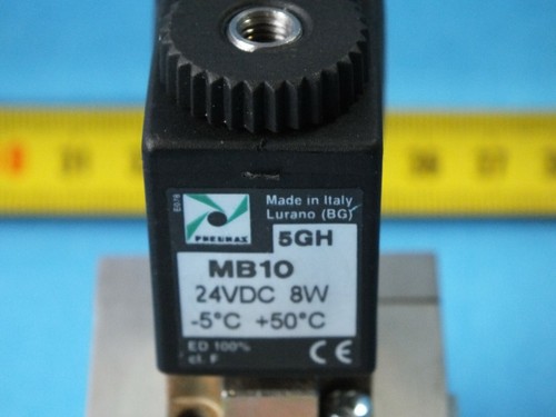 PNEUMAX 0OMS101 ( with MB10 24VDC ) Pmax 10 bar Valve - Picture 4 of 6