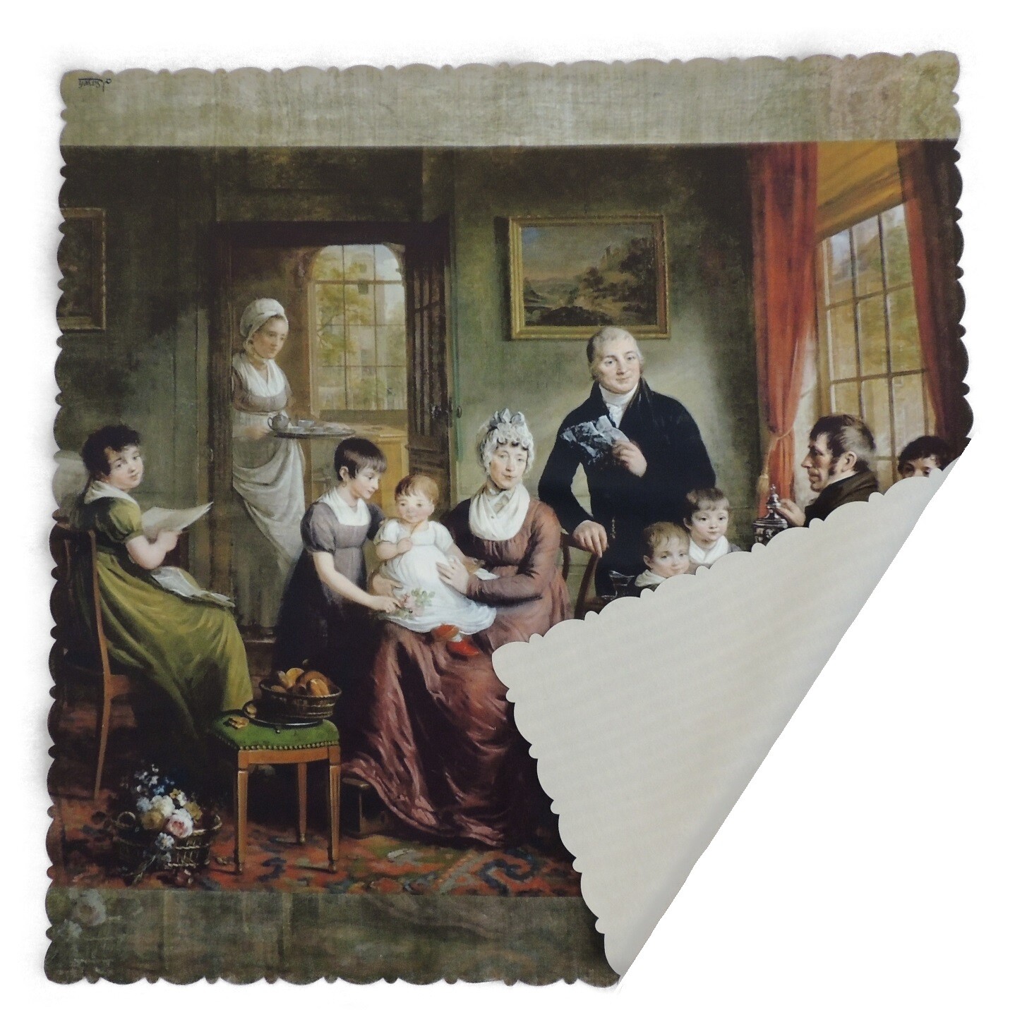 NEW French Tapestry Vintage Style Party Art Table Cover Cloth Velvet Home Decor