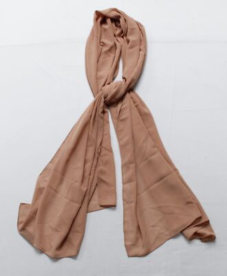 Haute Hijab Women's Everyday Chiffon Hijab CG2 Rosewood Size: Rectangle NWT