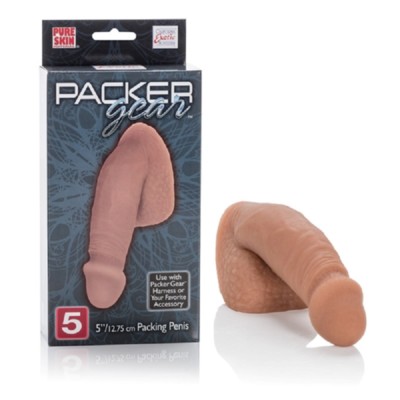 Packer Gear Brown Packing Penis 5in, Adult Couple Kinky Foreplay Dildo Sex  Toy