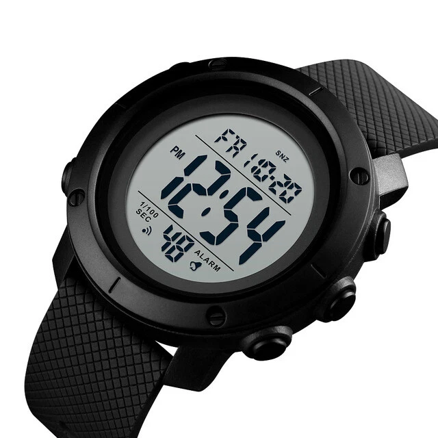 SKMEI Digital Sports Watch Mens 50M Waterproof Resistant Casual Military 1426 - image 3 of 4