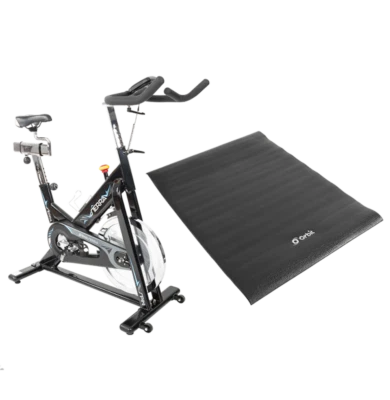 Sierra Spin Bike With Floor Mat Orbit Fitness Bunbury