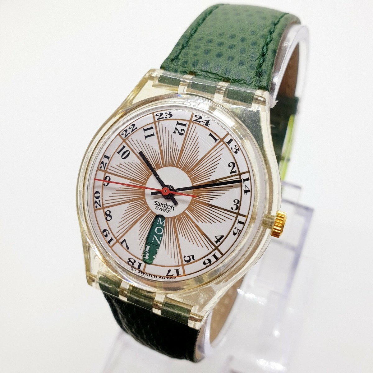 New never used still in Box Swiss a swatch 1992 1992 Swatch Gent  main image 3