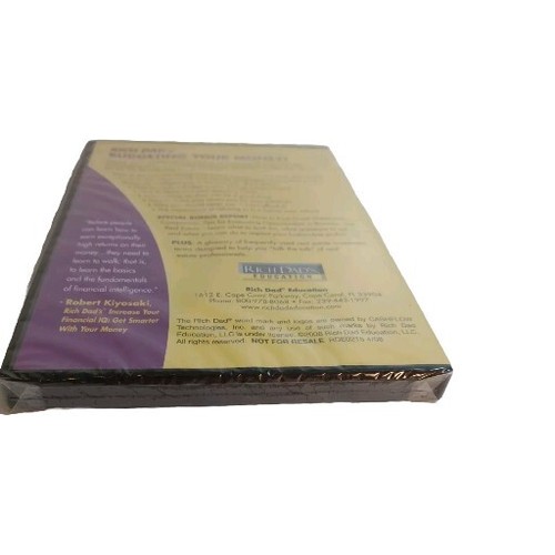 NOS Sealed Rich Dad Budgeting Your Money Financial IQ Investment Wealth Audio CD - Picture 3 of 7