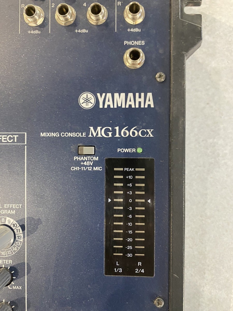 Yamaha MG166CX 16-Channel Stereo Professional Mixer - Free