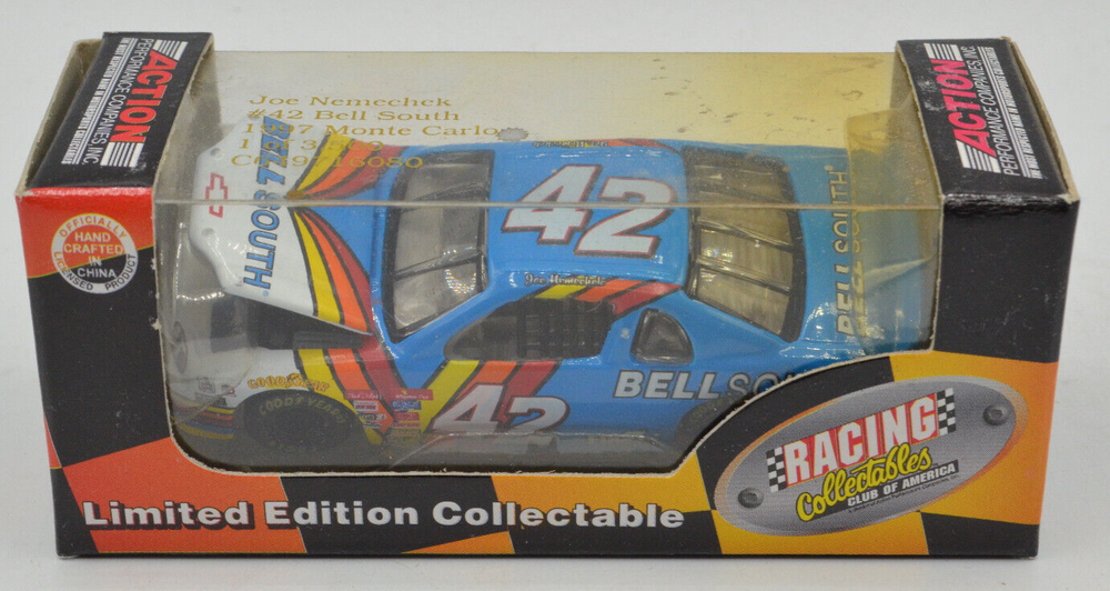 Racing Collectables Club Of America Joe Nemecheck #42 Pre-owned 1:64 1997