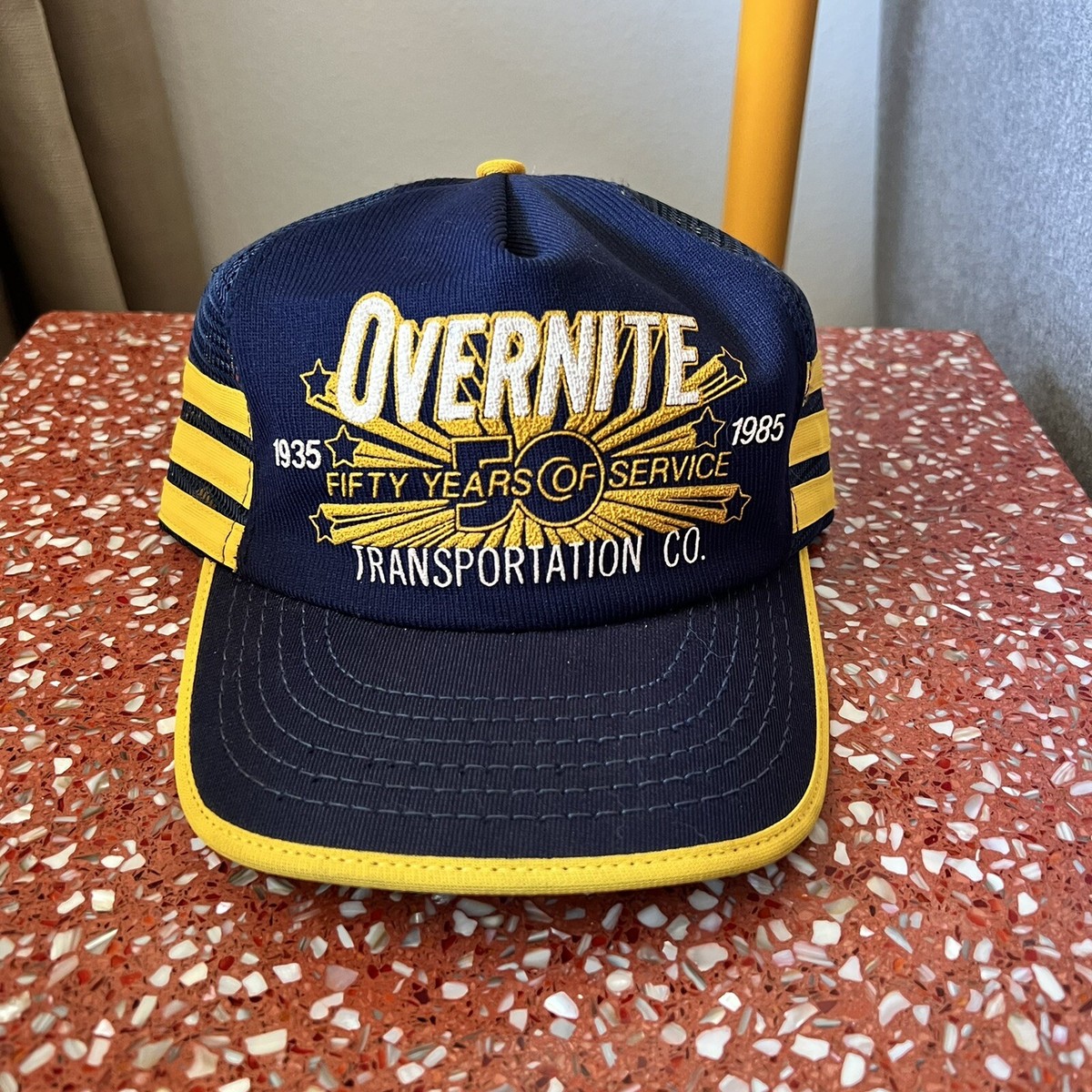 Vintage 3 Stripe Trucker Hat | eBay