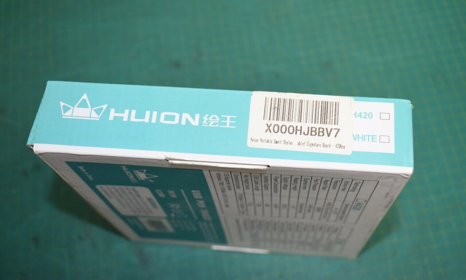 как выглядит HUION H420 Graphics Tablet 4 2.23 Inches OPEN BOX Drawing Signing USB Pen Tablet фото