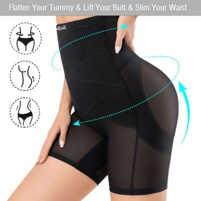 Feel The Burn Tummy Control Shaper All-Day High-Waist Shaperwear Slimming-Shorts
