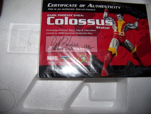 DIAMOND SELECT SILVER AGE COLOSSUS STATUE - UNCANNY X-MEN - Picture 12 of 12