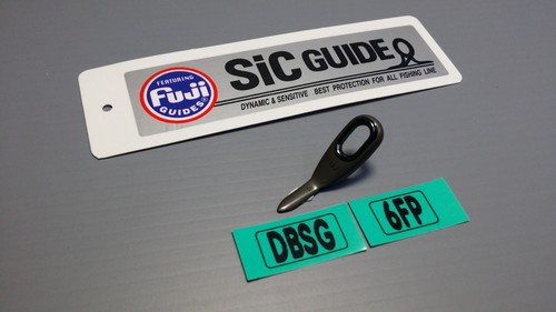 1pc Fuji Tackle DBSG WDBSG Light Jigging Fishing Rod Guide SIC Choose Size - 第 9/20 張圖片