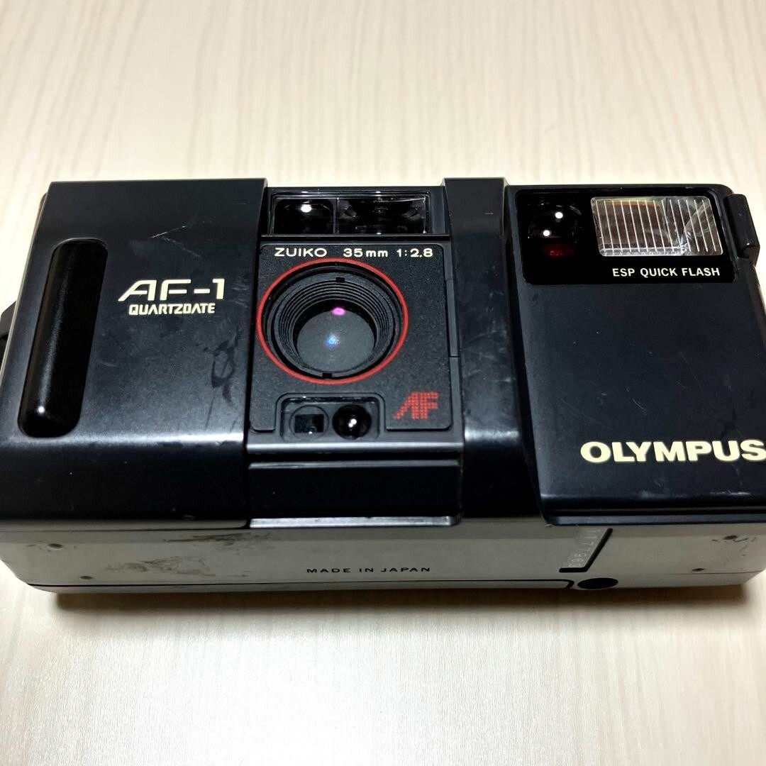 美品！完動品！OLYMPUS AF-1 SUPER コンパクトフィルムカメラ Yahoo!オークション -「オリンパス af-1」の落札相場・落札価格