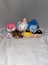 Disney Tsum Tsum Plush Alice in Wonderland Set Lot Of 7 Alice Mad Hatter Queen