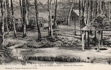 *13064 postcard 72 Forest of Bercé - Sources de l' Hermitière